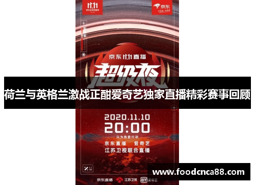 荷兰与英格兰激战正酣爱奇艺独家直播精彩赛事回顾